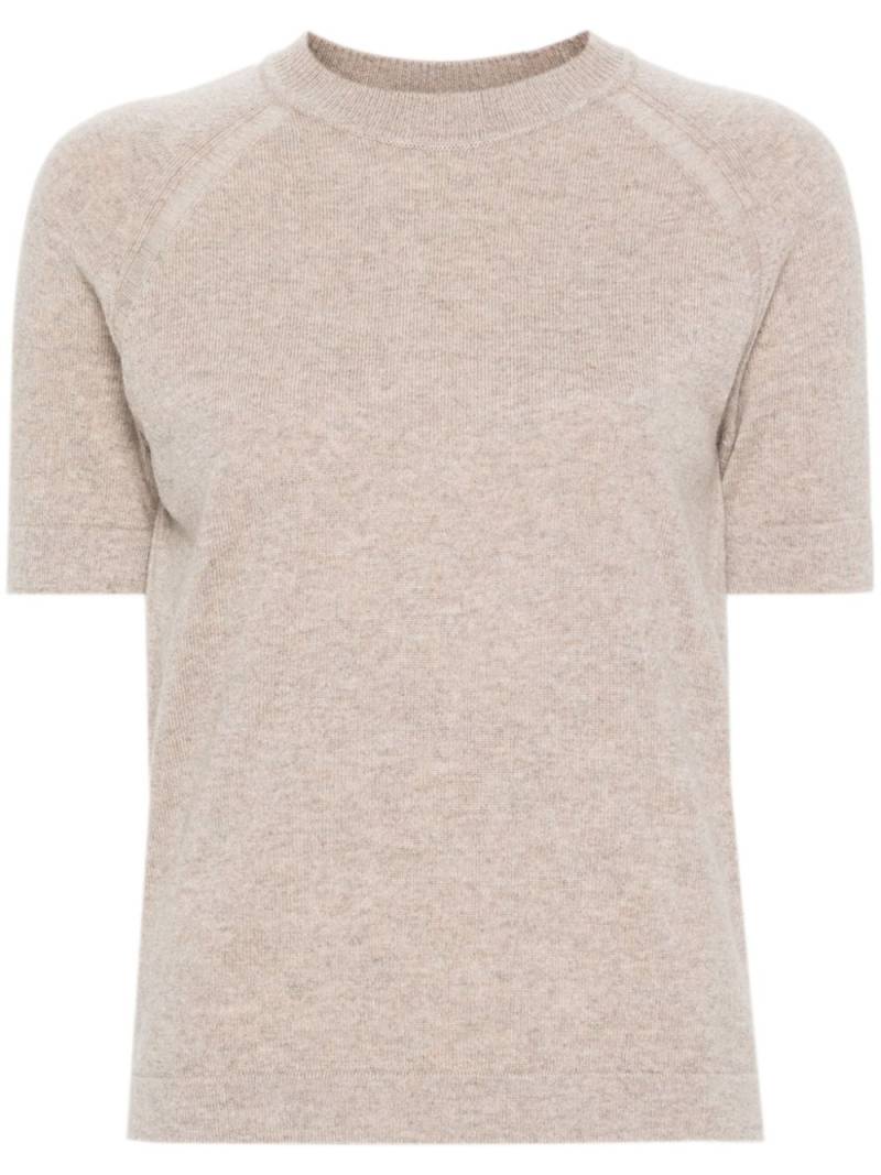 Barrie cashmere knitted top - Neutrals von Barrie