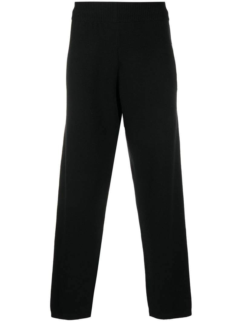 Barrie wide-leg trousers - Black von Barrie