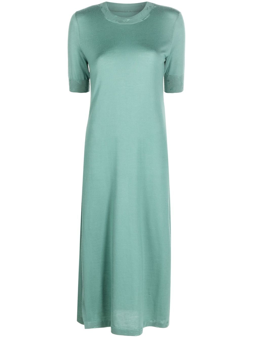 Barrie long cashmere dress - Green von Barrie