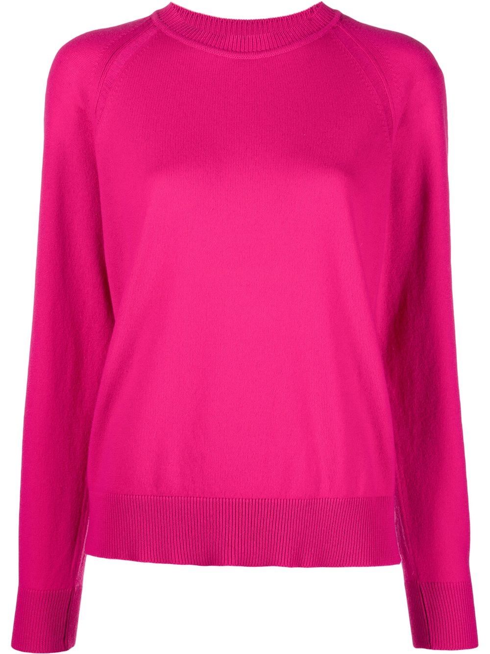 Barrie round-neck cashmere jumper - Pink von Barrie