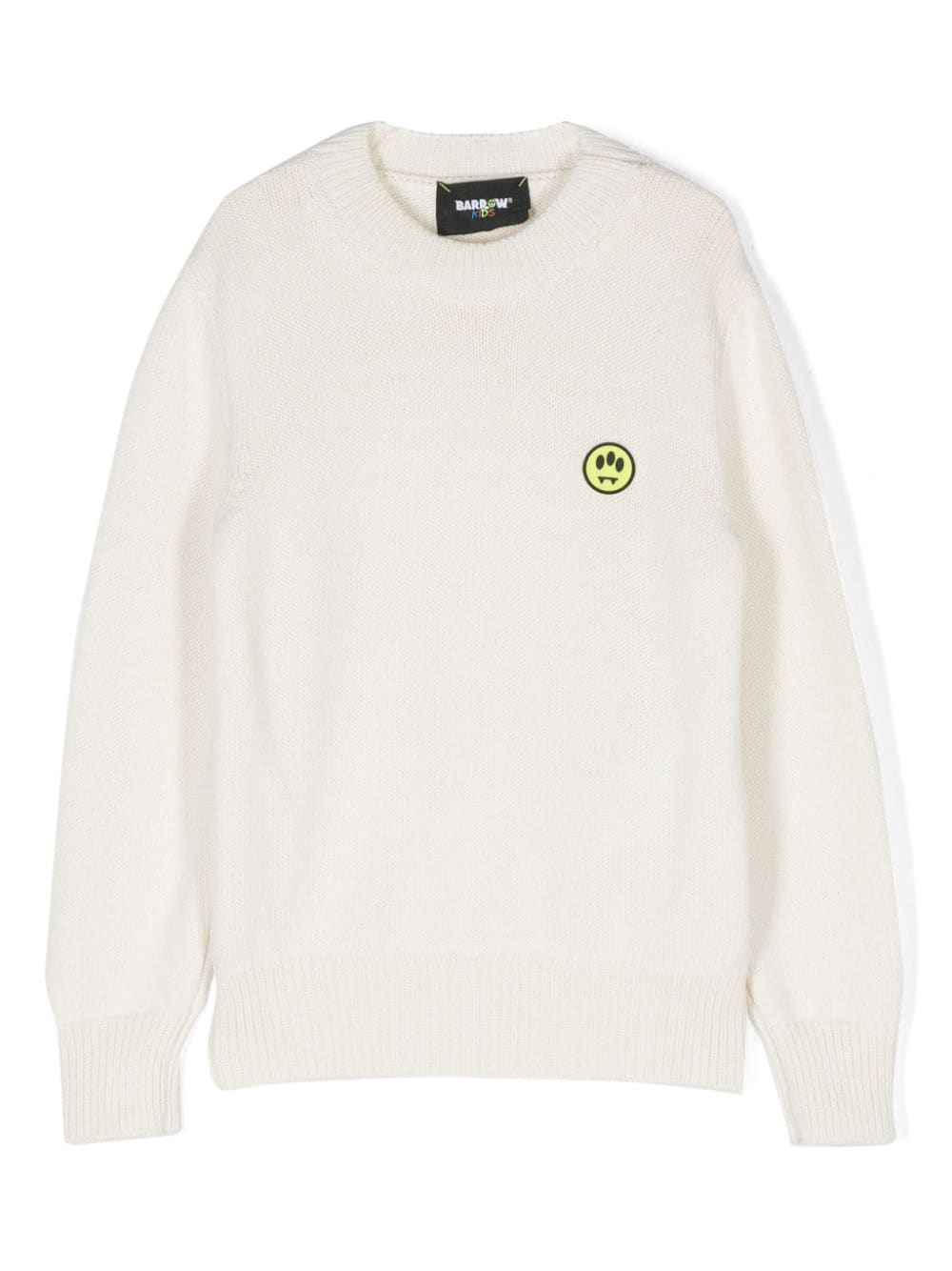 Barrow kids appliqué-logo sweater - Neutrals von Barrow kids