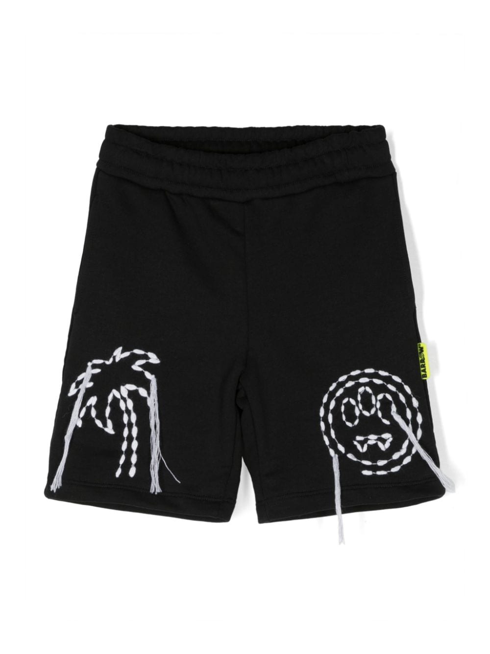 Barrow kids embroidered cotton shorts - Black von Barrow kids