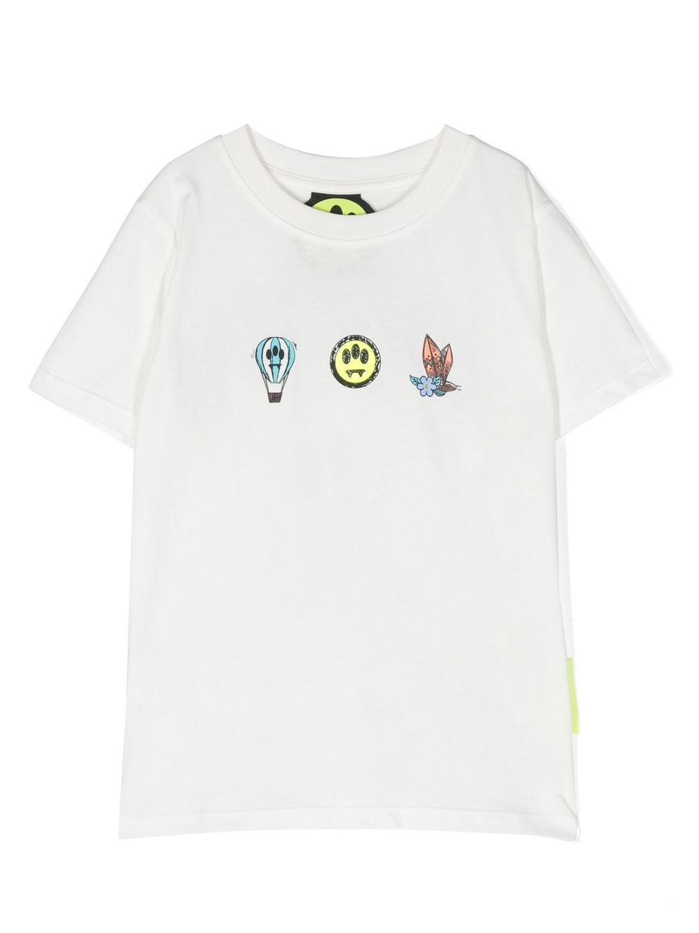 Barrow kids graphic logo-print T-shirt - White von Barrow kids