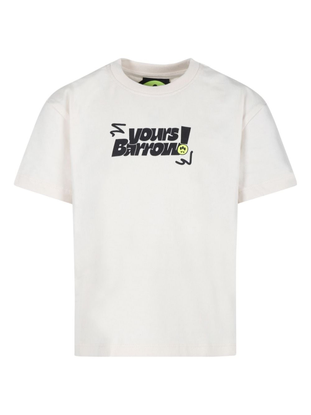 Barrow kids graphic-print cotton t-shirt - Neutrals von Barrow kids