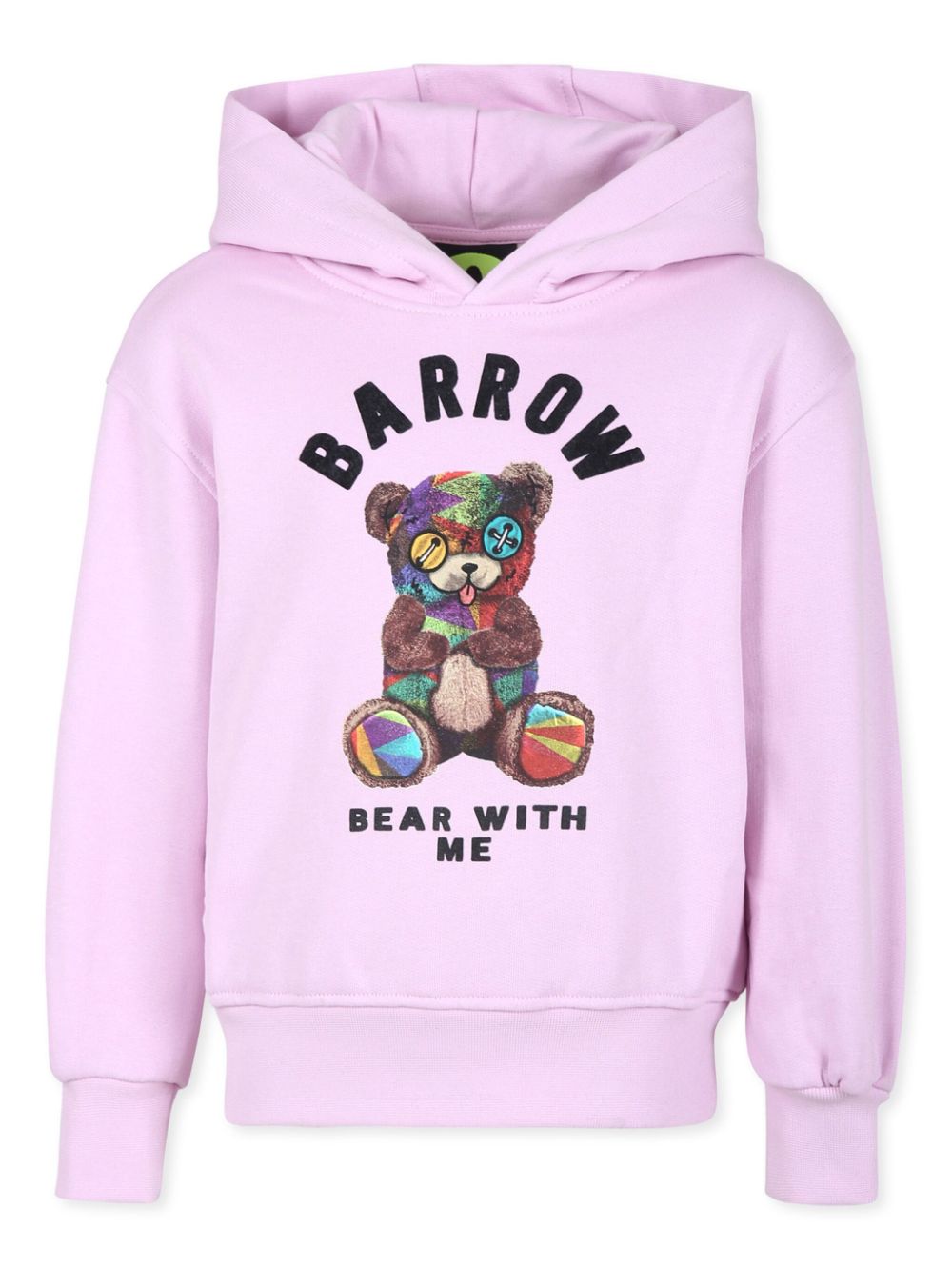 Barrow kids graphic-print hoodie - Pink von Barrow kids