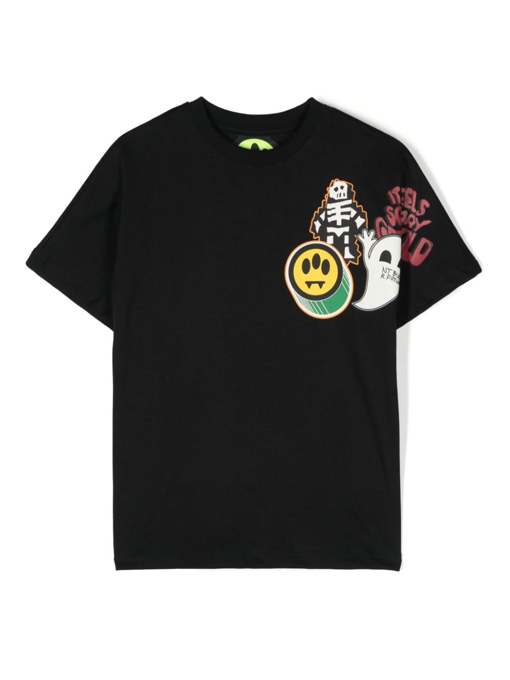 Barrow kids logo-print T-shirt - Black von Barrow kids