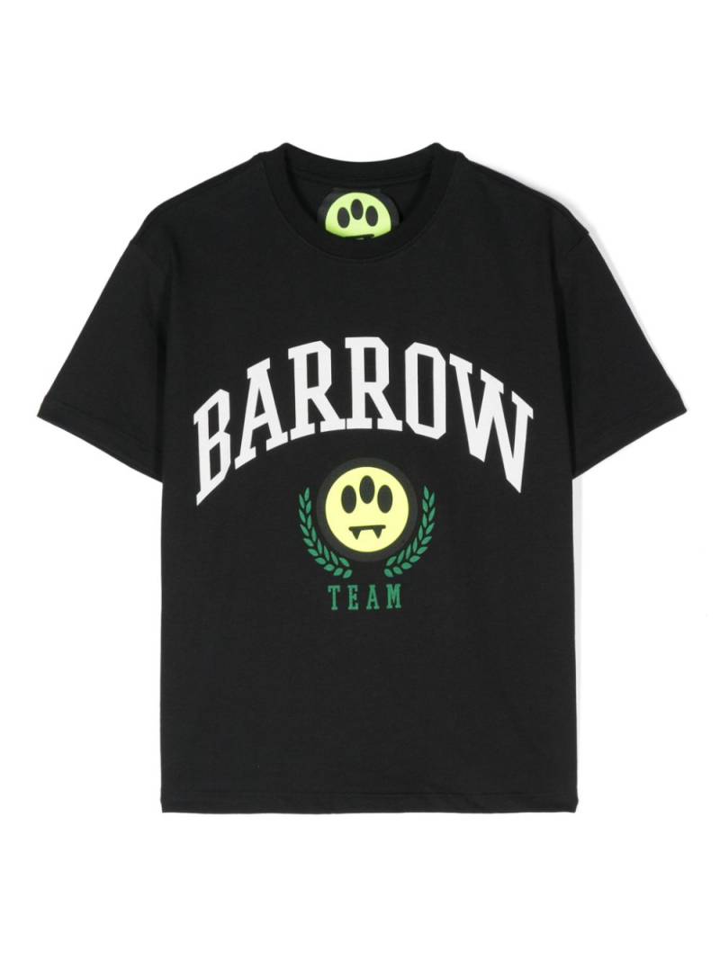 Barrow kids logo-print T-shirt - Black von Barrow kids