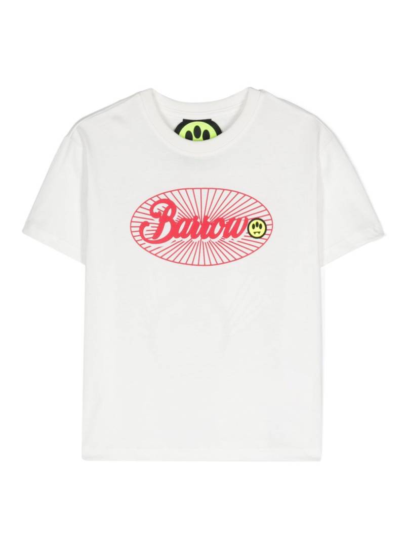 Barrow kids logo-print T-shirt - White von Barrow kids