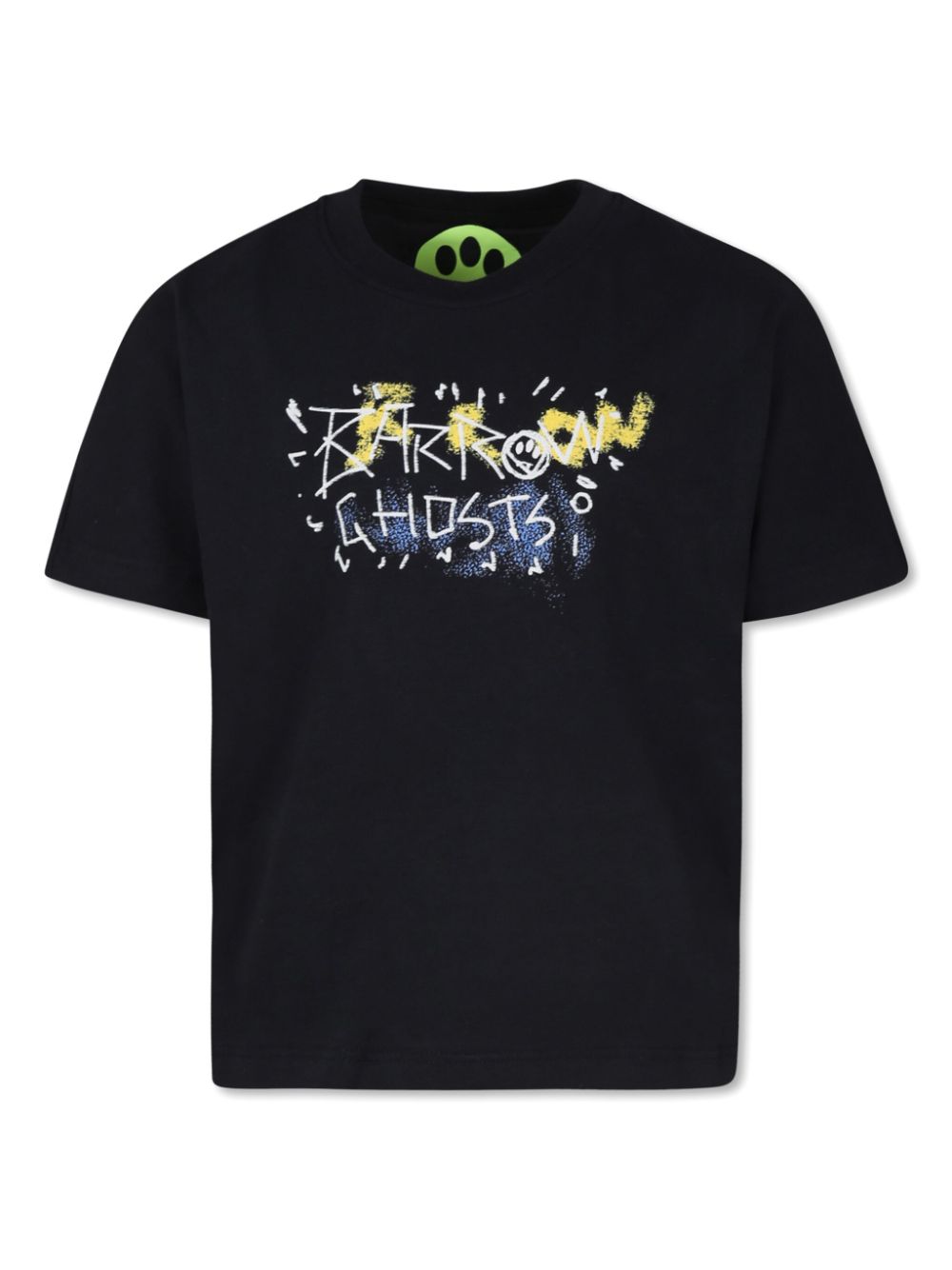 Barrow kids logo-print cotton T-shirt - Black von Barrow kids