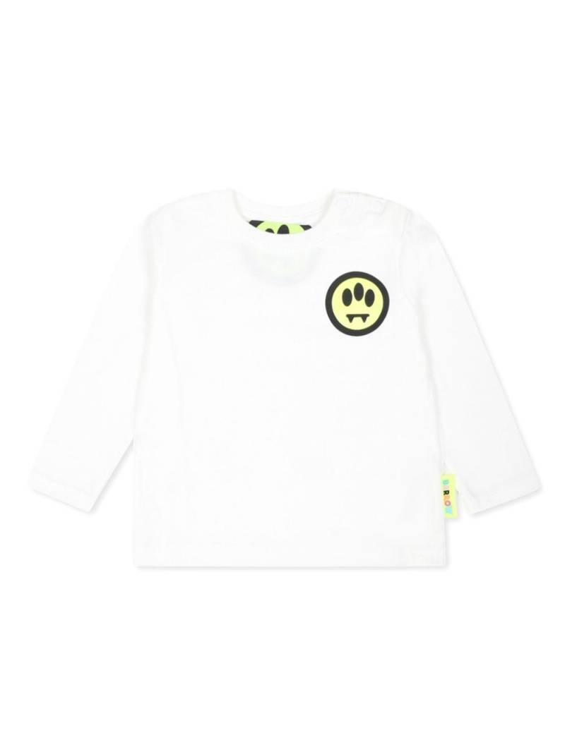 Barrow kids logo-print cotton T-shirt - White von Barrow kids