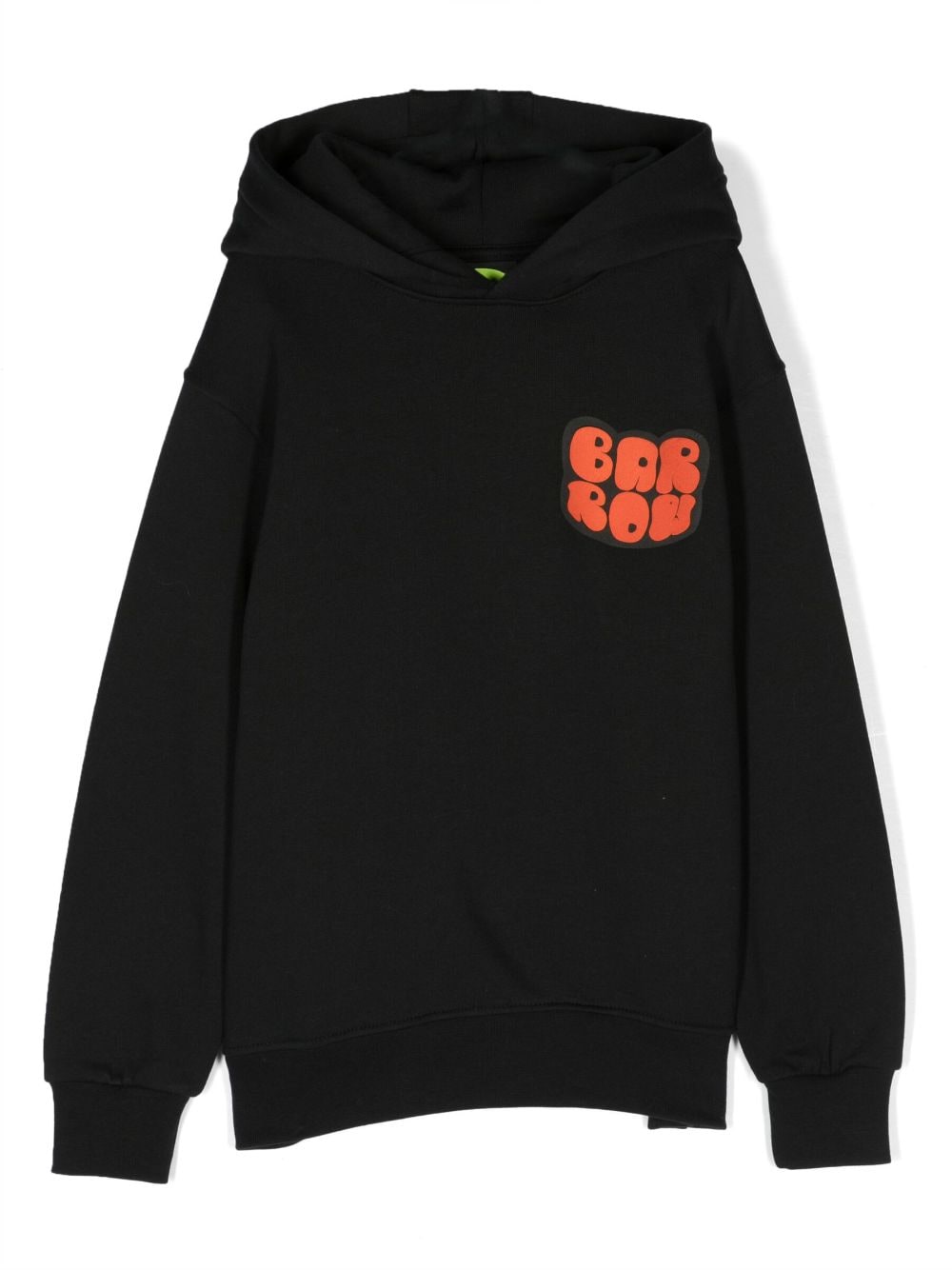 Barrow kids logo-print cotton hoodie - Black von Barrow kids