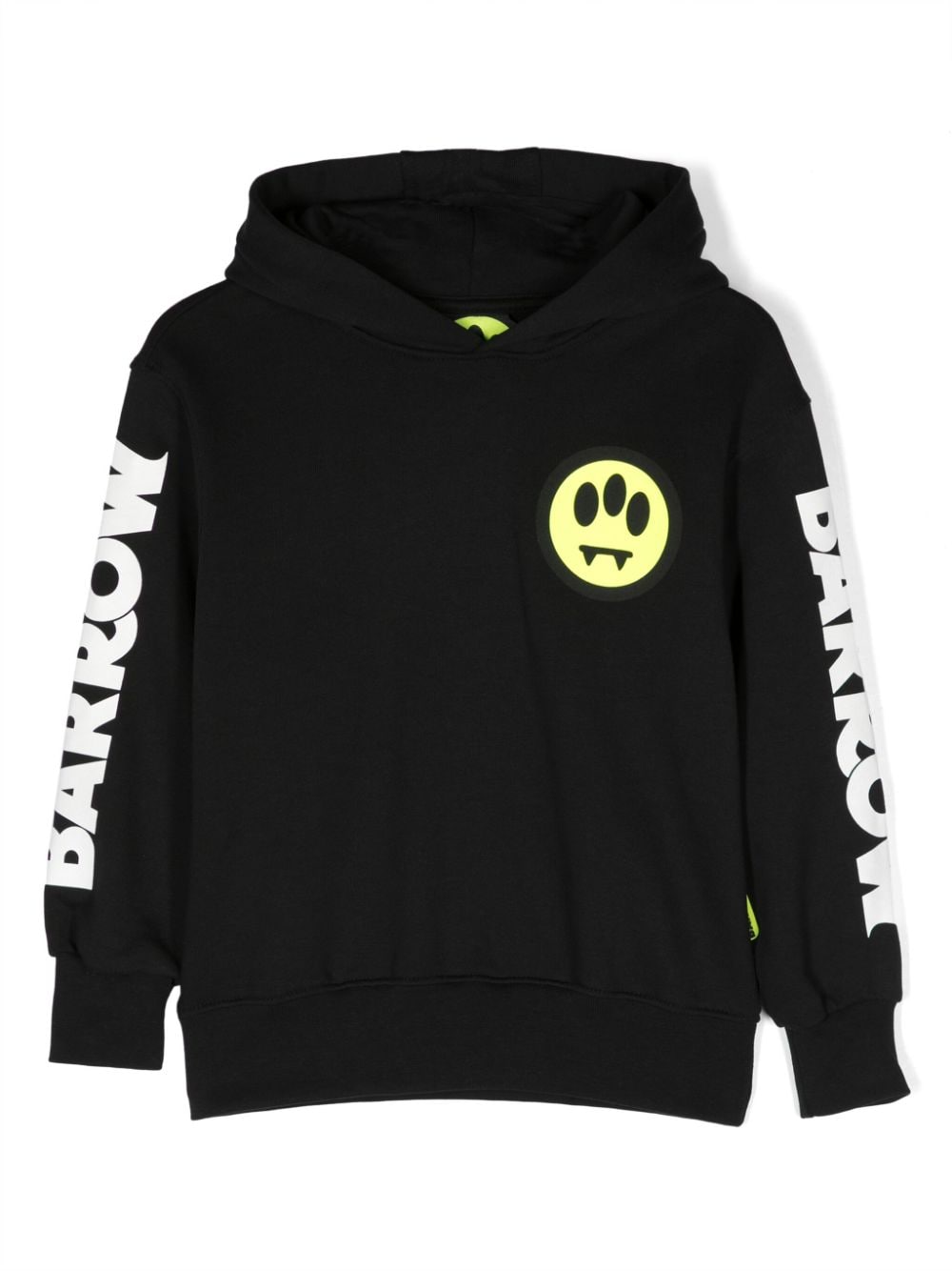 Barrow kids logo-print cotton hoodie - Black von Barrow kids