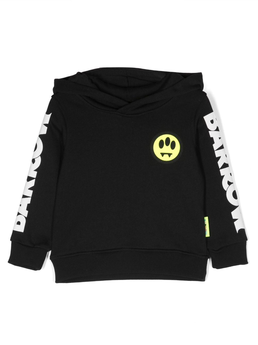 Barrow kids logo-print cotton hoodie - Black von Barrow kids