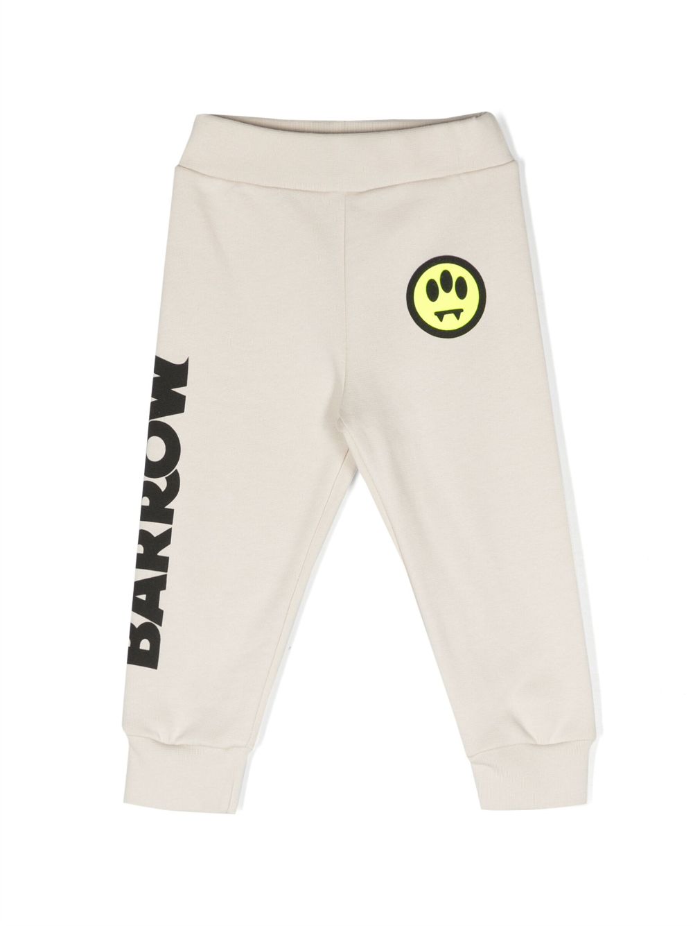 Barrow kids logo-print cotton track pants - Neutrals von Barrow kids