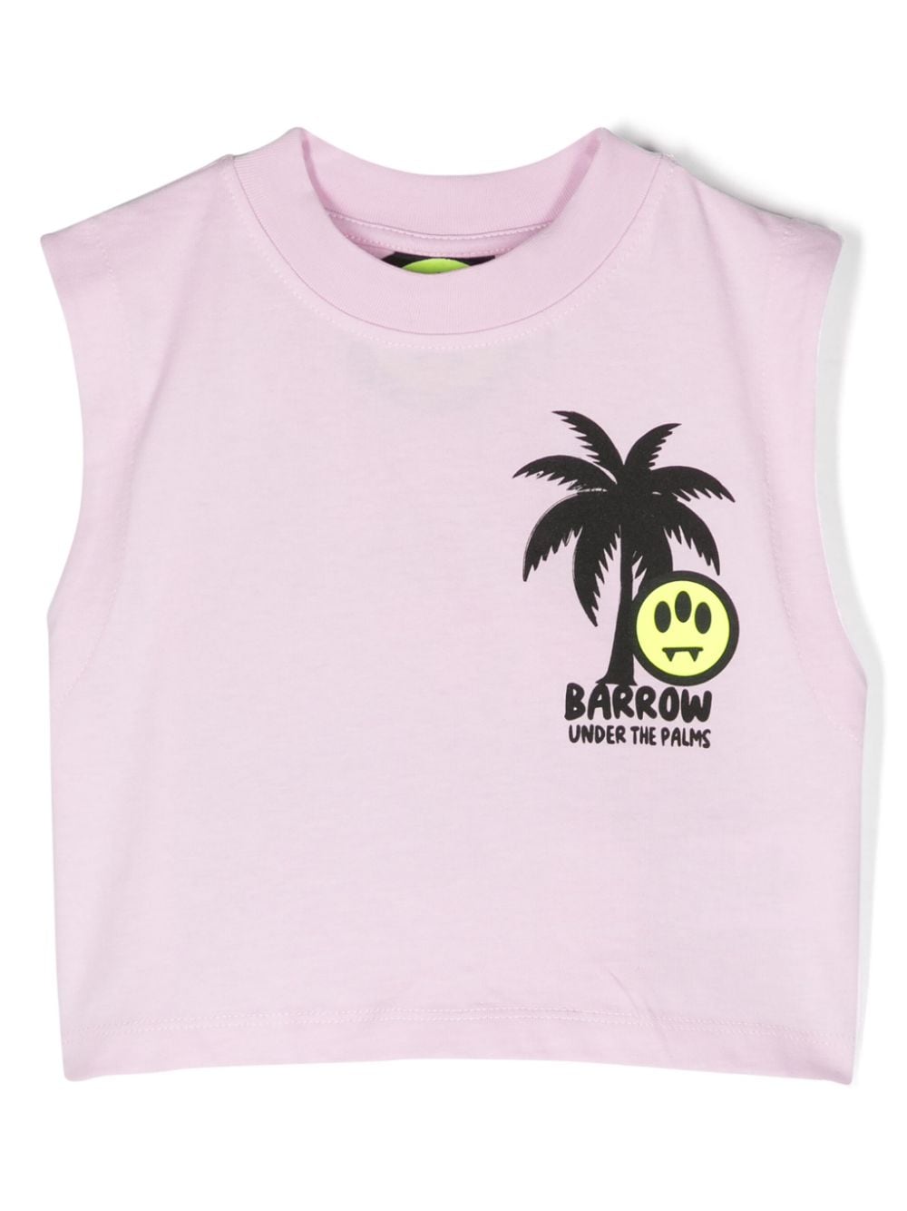 Barrow kids logo-print cropped tank top - Pink von Barrow kids