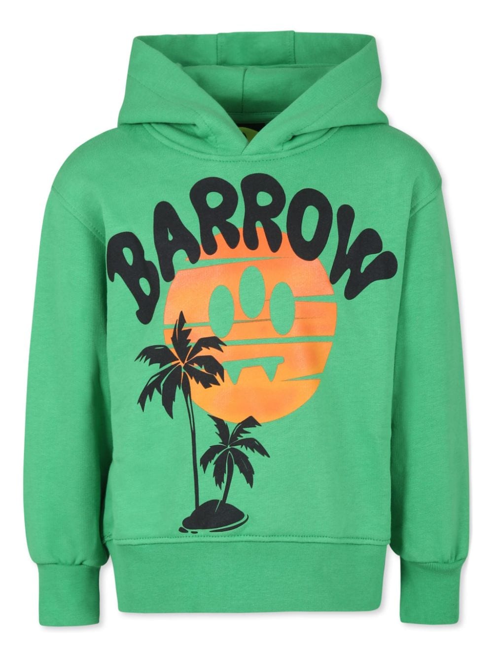 Barrow kids logo print hoodie - Green von Barrow kids