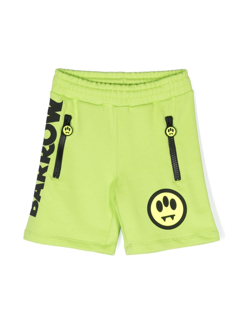 Barrow kids logo-print jersey shorts - Green von Barrow kids