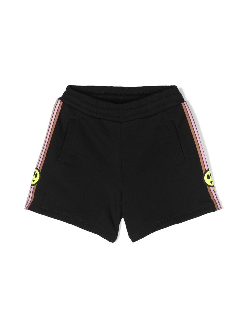 Barrow kids logo-print jersey track shorts - Black von Barrow kids