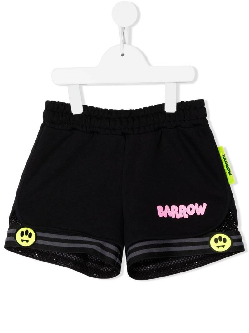 Barrow kids logo-print shorts - Black von Barrow kids