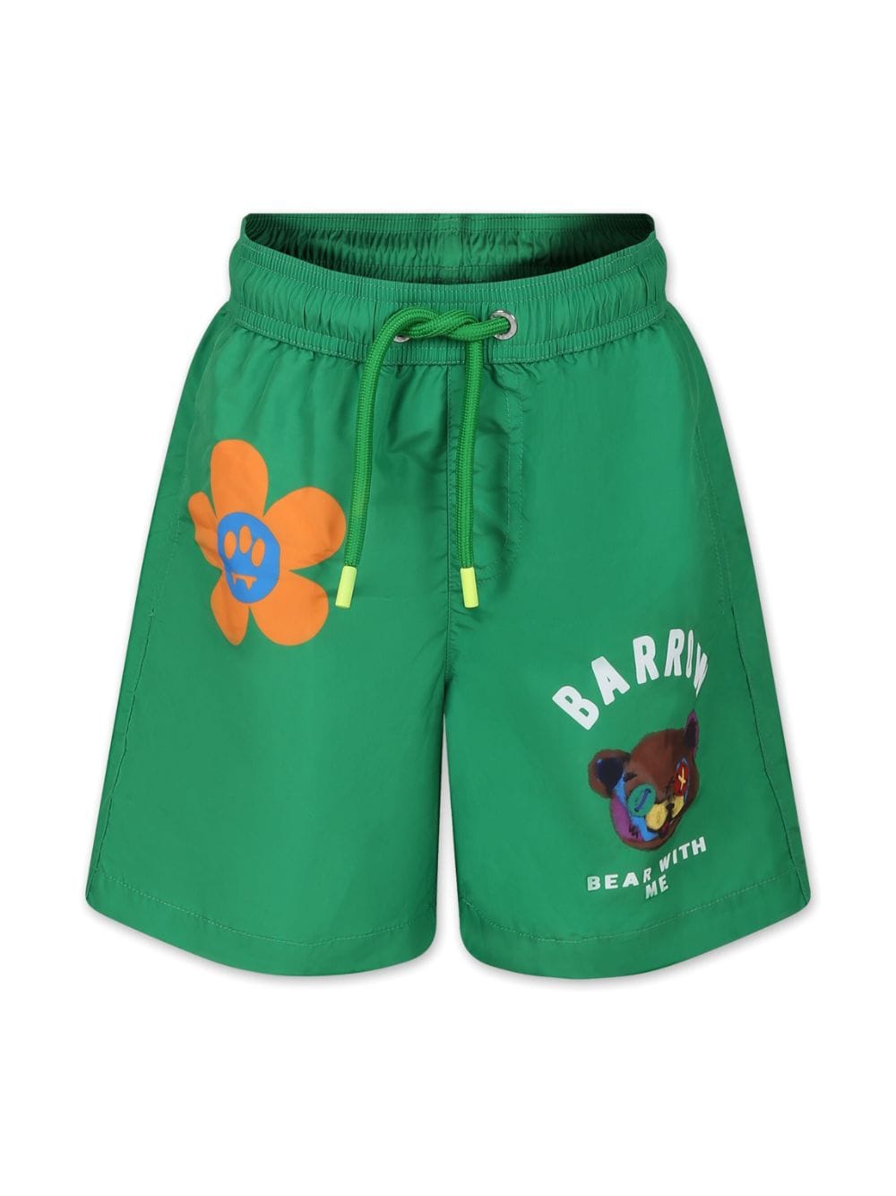 Barrow kids logo-print shorts - Green von Barrow kids