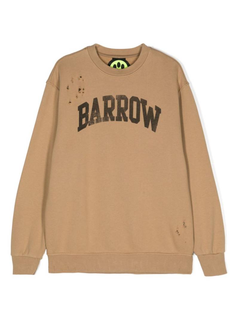 Barrow kids logo-print sweatshirt - Neutrals von Barrow kids