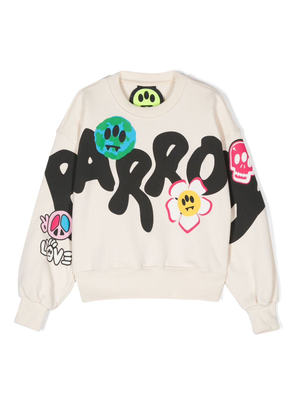 Barrow kids logo-print sweatshirt - Neutrals von Barrow kids