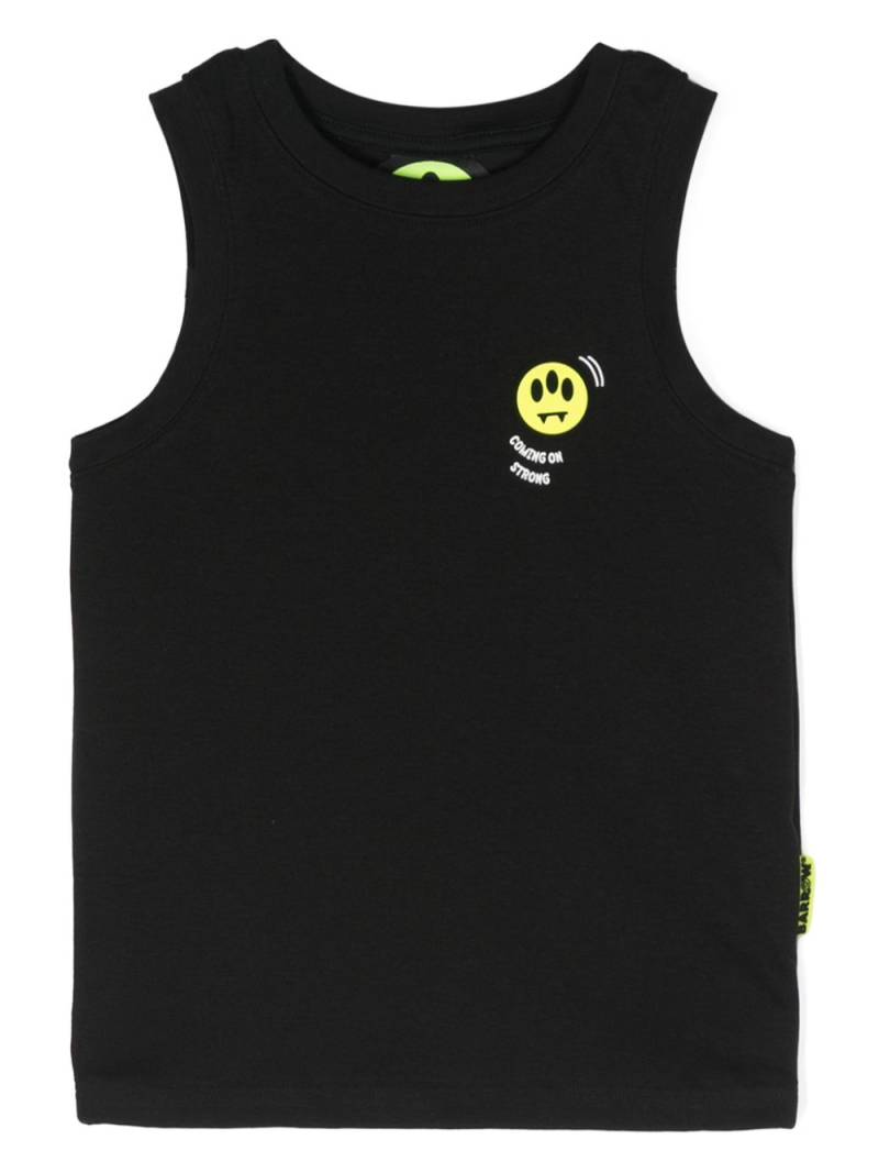 Barrow kids logo-print tank top - Black von Barrow kids