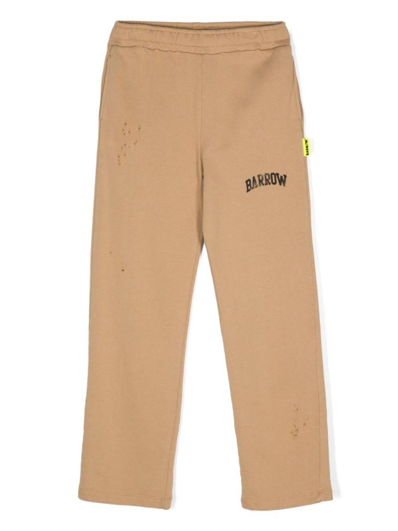 Barrow kids logo-print track pants - Neutrals von Barrow kids