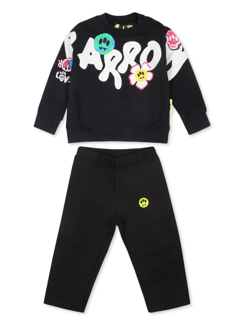 Barrow kids logo-print tracksuit - Black von Barrow kids