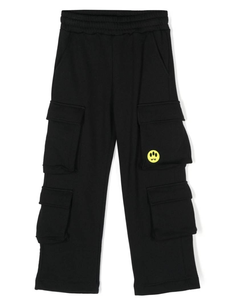 Barrow kids logo-stamp cargo pants - Black von Barrow kids