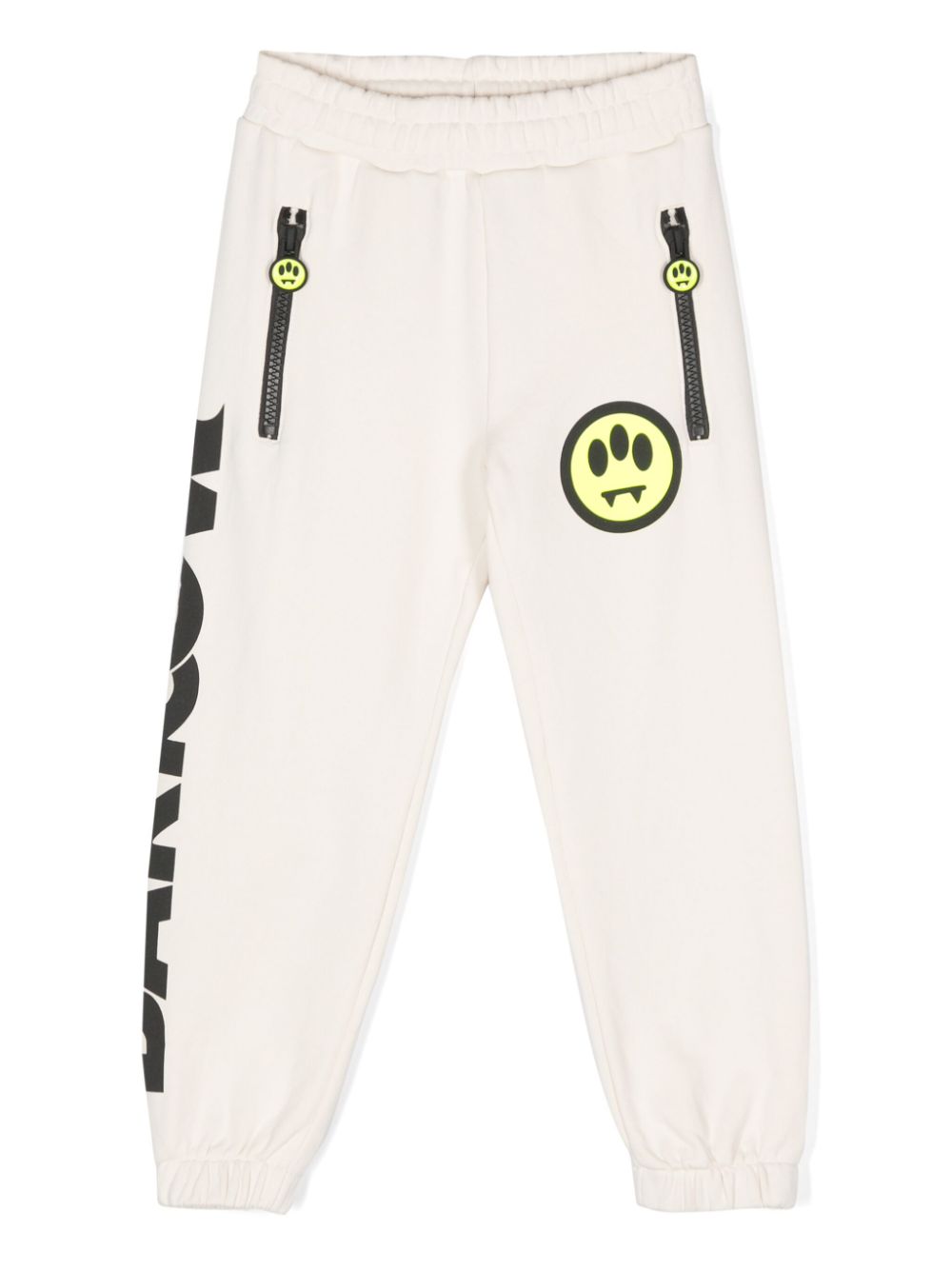 Barrow kids logo-print cotton track pants - Neutrals von Barrow kids