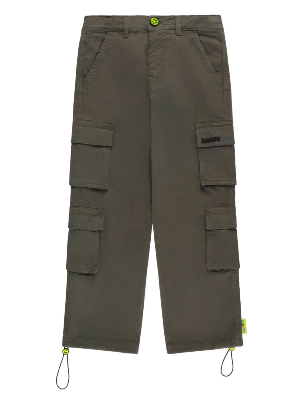 Barrow kids straight-leg cargo trousers - Green von Barrow kids