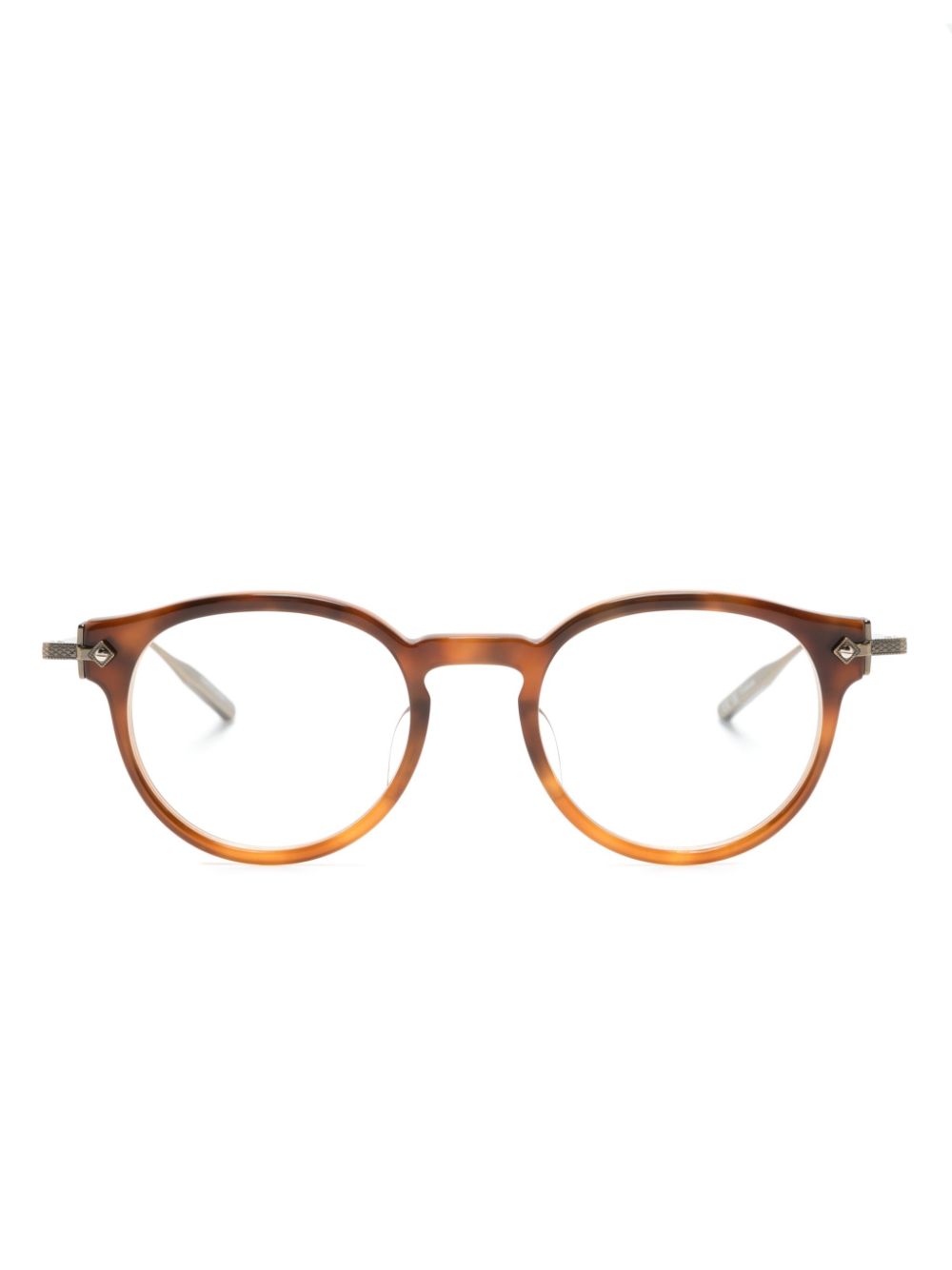 Barton Perreira Eugene round-frame glasses - Brown von Barton Perreira