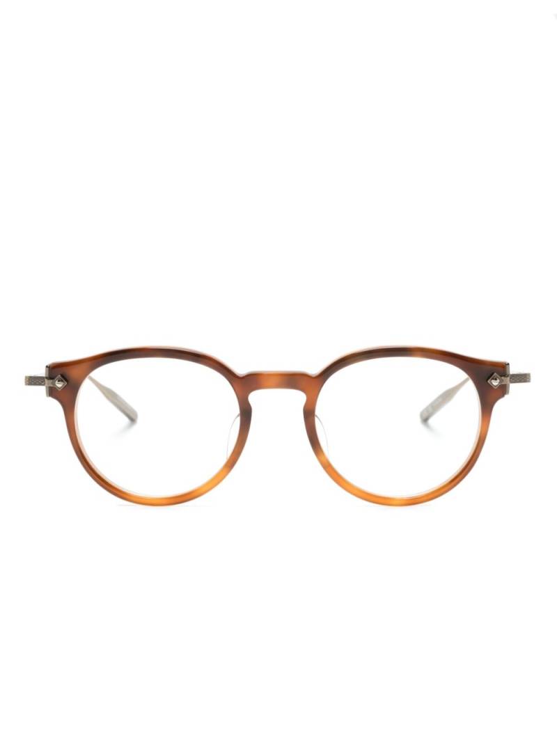 Barton Perreira Eugene round-frame glasses - Brown von Barton Perreira