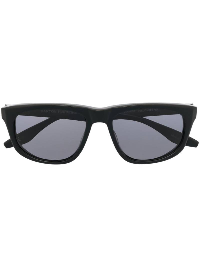 Barton Perreira Goldfinger rectangular-frame sunglasses - Black von Barton Perreira