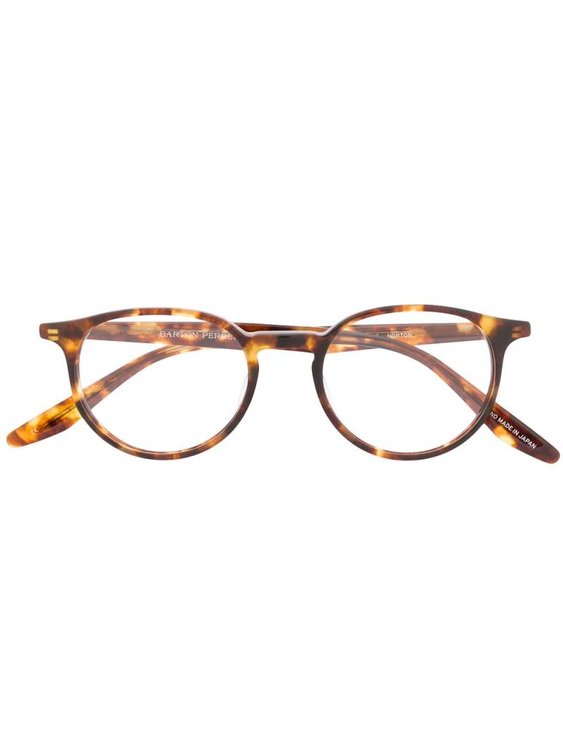 Barton Perreira Norton round-frame glasses - Brown von Barton Perreira