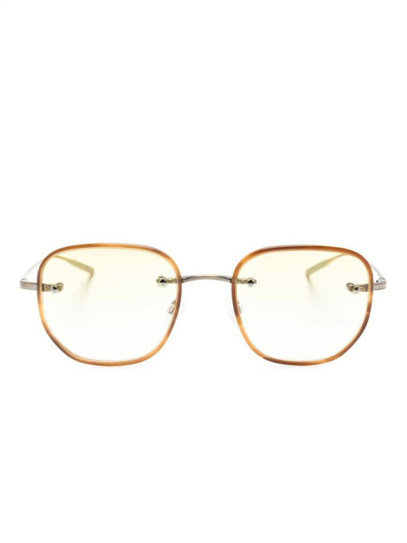 Barton Perreira Tyrone tortoiseshell square-frame sunglasses - Brown von Barton Perreira