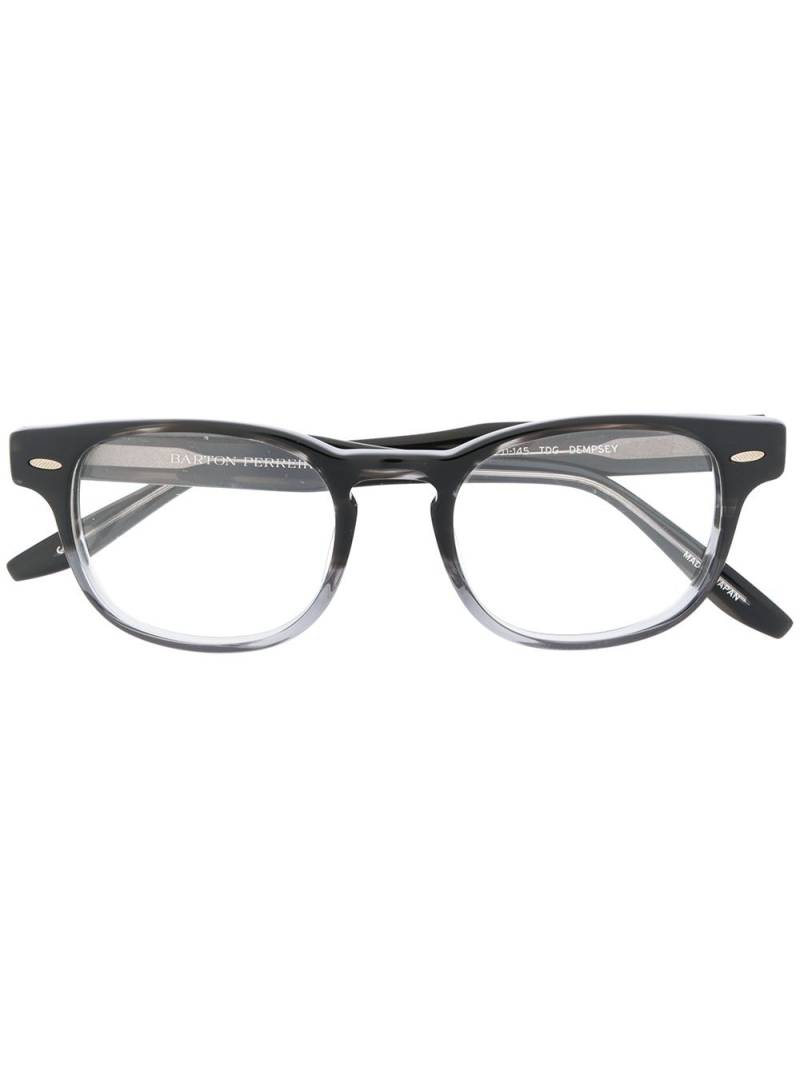 Barton Perreira gradient square frame eyeglasses - Black von Barton Perreira