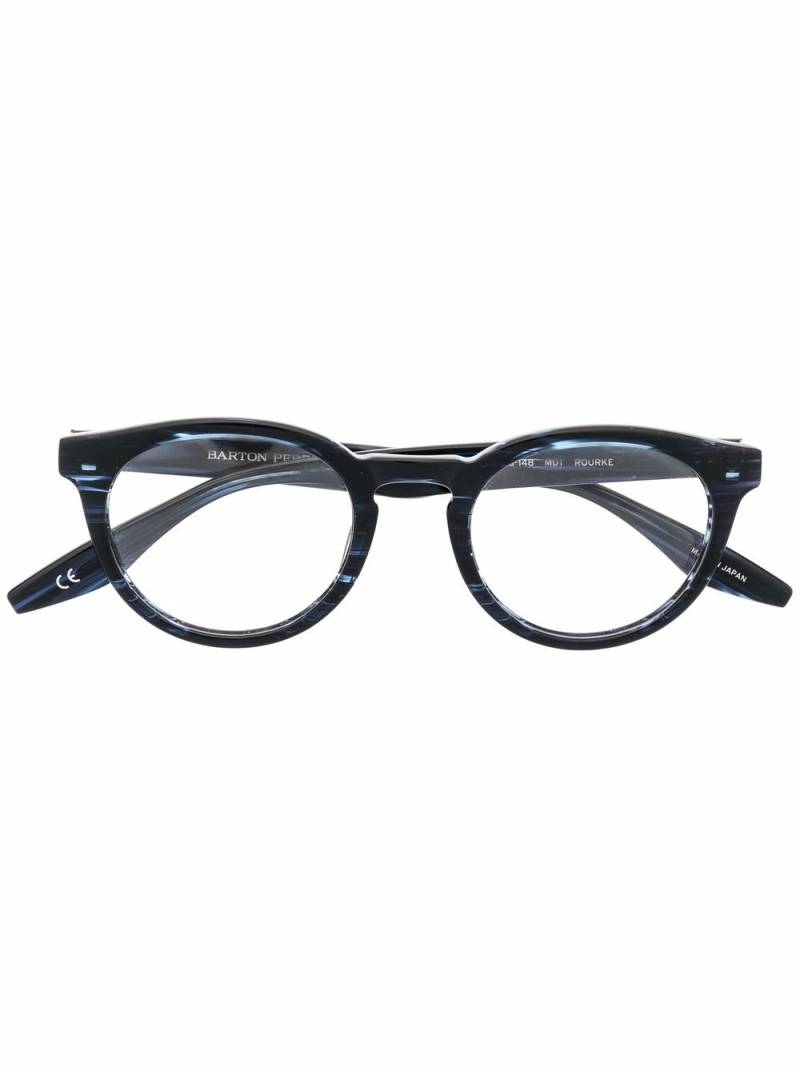 Barton Perreira round frame glasses - Blue von Barton Perreira