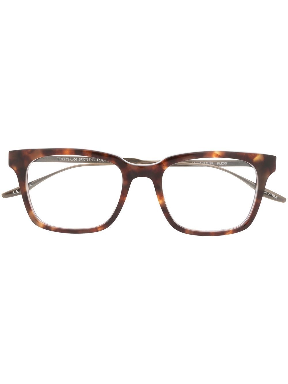 Barton Perreira tortoiseshell square-frame glasses - Brown von Barton Perreira