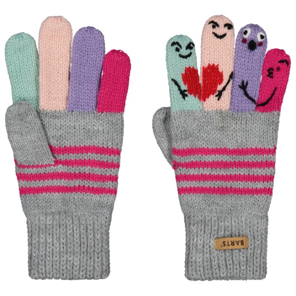 Barts - Kid's Puppet Gloves - Handschuhe Gr 3 grau von Barts