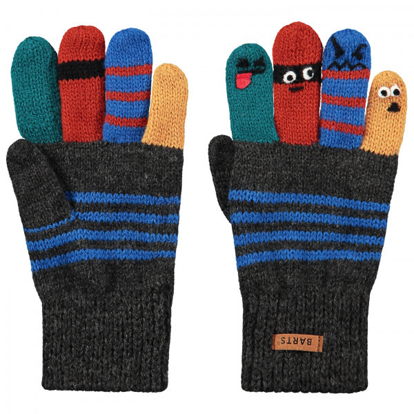 Barts - Kid's Puppeteer Gloves - Handschuhe Gr 3;4 bunt;grau von Barts