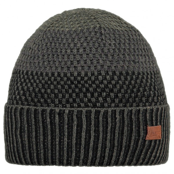 Barts - Miguen Beanie - Mütze Gr One Size schwarz/grau von Barts