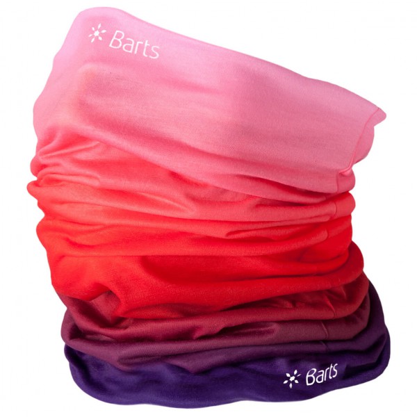 Barts - Multicol Dip Dye - Schlauchschal Gr One Size rosa/rot von Barts