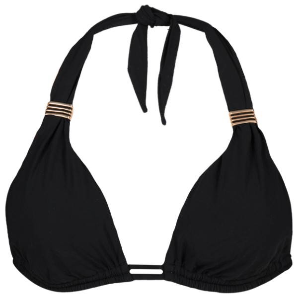 Barts - Women's Solid Halter Triangle - Bikini-Top Gr 38 schwarz von Barts