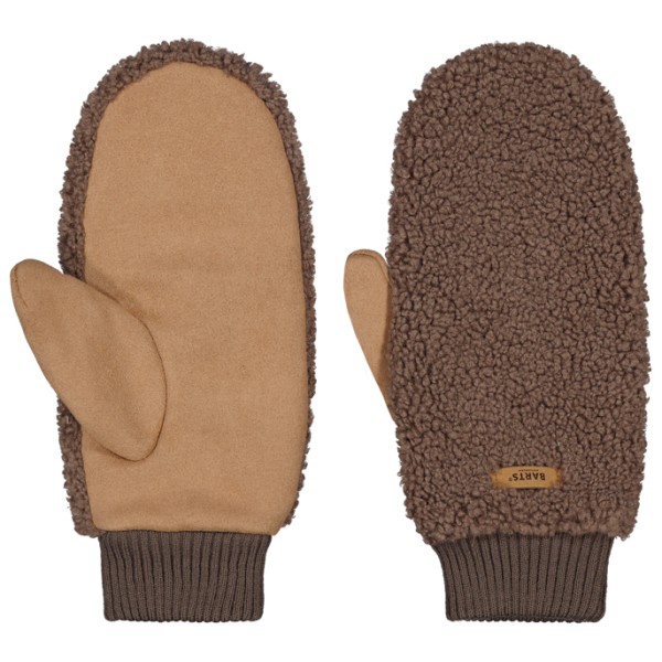 Barts - Women's Teddy Mitts - Handschuhe Gr One Size beige;braun von Barts