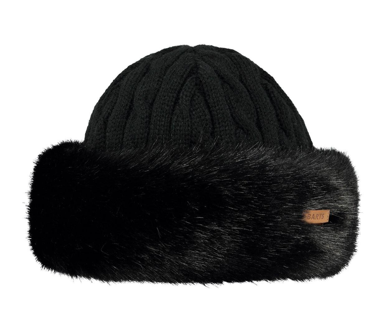 Fur Cable Bandhat-0 Damen Schwarz ONE SIZE von Barts