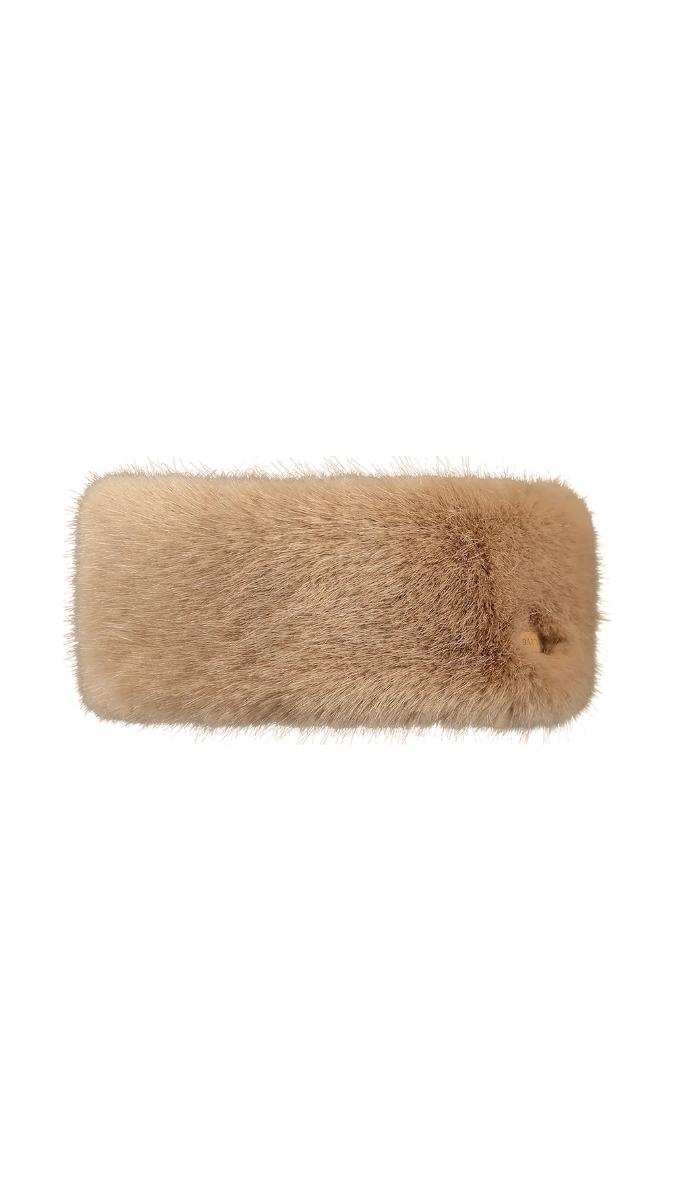 Barts - Fur Headband Faux Fur, One Size, Cognac von Barts