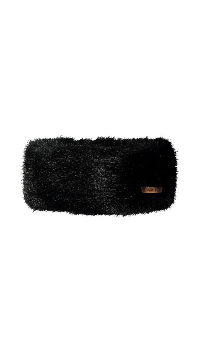 Barts - Fur Headband Faux Fur, One Size, Schwarz von Barts