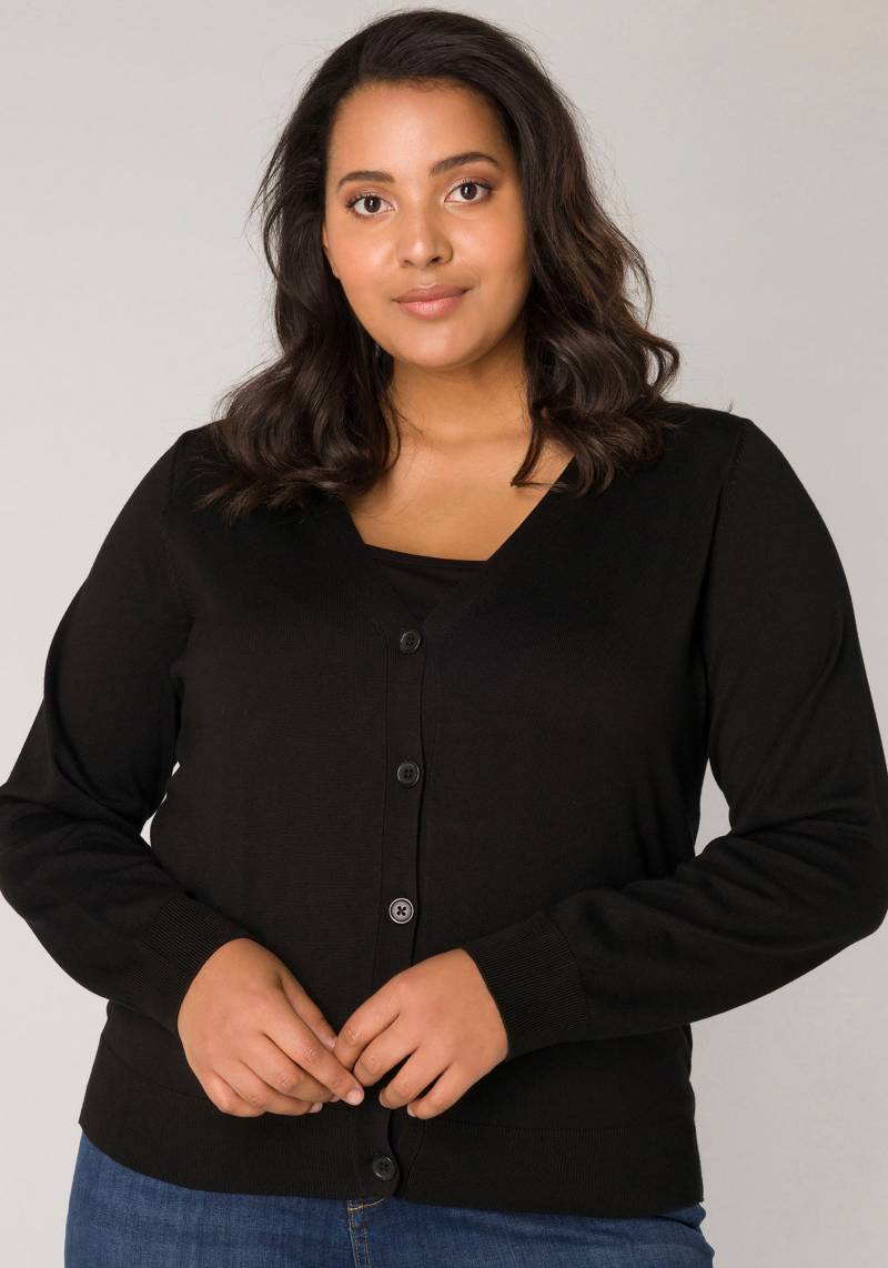 Base Level Curvy Cardigan »BAS-YVONNE« von Base Level Curvy